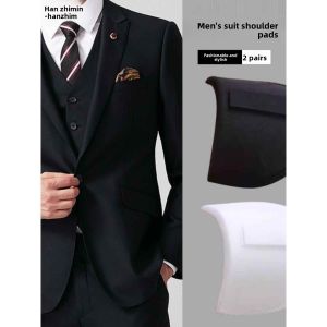 No Brand | Detachable Shoulder Pads with Velcro Mens & Womens Straight Shoulder Anti-Slipping Coat