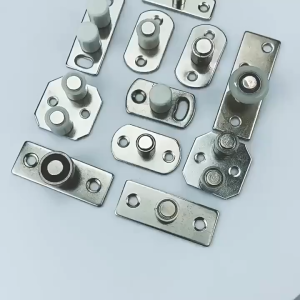 2 Pcs Stoper Pintu Sleding Roda Pintu Sliding Bawah Sliding Rel Pintu Geser Guide T Roda Sliding Pintu