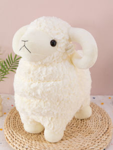 GUAIBUDIAN | Realistic Goat-shaped Plush Toy