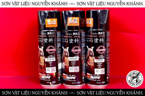 Sơn Xịt Samurai 3/124 Màu Bạc Silver - Sơn Xe Kim Loại Nhựa Gỗ Bền Màu Nhanh Khô