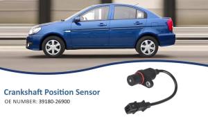 39180-26900 Crankshaft Position Sensor for Hyundai Accent 2001 2002 2003 2004 2005 2006 2007 2008 2009 2011 1.6L Kia Rio5 06-11