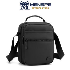 MENSPE Men Bags Fashion Shoulder Bag Cross Body Bag Casual Handbag Multiple Pocket Design Large Capacity Waterproof Lightweight Casual Sport Street Bag for Travel Outdoor