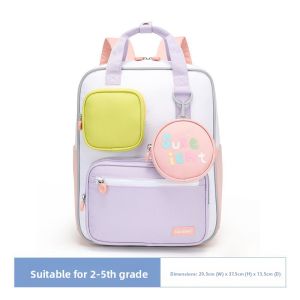 MONLEYTA | Authentic Sun Yat-Sen Backpack Primary School Students Grade Two To Six Boys And Girls Spine Protection Double Shoulder Backpack