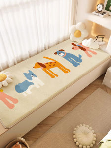 Original Design Childrens Room Window Seat Cushion Cartoon Dog Winter Bedroom Seat Pad Home Decorative Mixed Fabric Sofa Pad