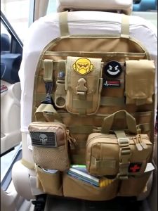 Car Seat Pocket Army Bag/Vehicle Seat Compartment/Car Storage Bag /Car Military Bag/Tempat Letak Barang kereta/Beg Askar