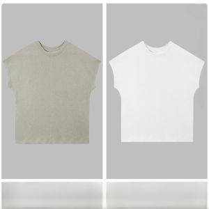 MiiOW | Cat Person Pure Color Simple Round Neck Short Sleeve Womens T-shirt Summer Thin Cotton Linen Cool Feeling Base Shirt