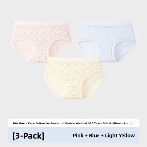 JIFANPAUL | Antibacterial Cotton Underwear for Girls