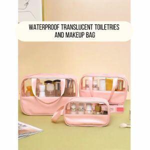 Waterproof Travel Wash Bag Cosmetic Makeup Beach Toiletry Bag Pouch Organizer WD-K27-K29