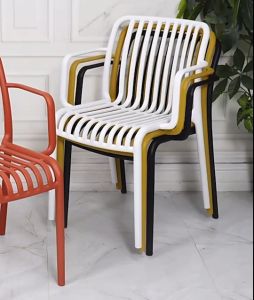 เก้าอี้ สไตล์นอร์ดิก พลาสติกแข็งขึ้นรูปโครงสร้างแข็งแรง ทนทาน ดีไซน์เรียบง่าย ทันสมัย