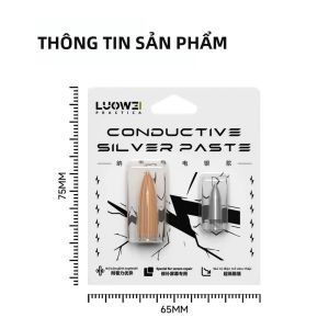 Dụng Cụ Sửa Chữa Màn Hình Điện Thoại Di Động Phục Hồi Mạch Linh Hoạt LUOWEI LW-327 Nano Conductive Silver Paste Với Điện Trở Cực Thấp