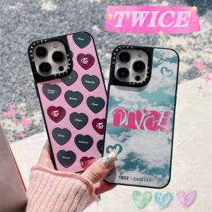 CASE.TIFY x TWICE mirror Phone Case for iphone 14 14Plus 14Pro 14ProMax 13 13pro 13promax 12 12pro 12promax cute for iphone 11 11promax x xr xsmax Cartoon phone case cute INS style anti-skid girl phone case