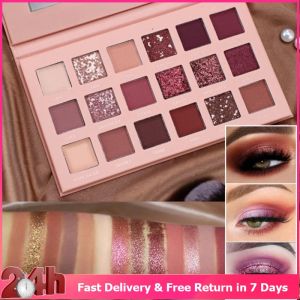 18 Color Eye Shadow Waterproof Beauty Nude Eyeshadow Palette Earth Color Makeup Palette for Makeup