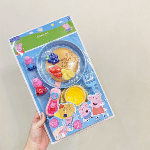 Bộ Đồ Chơi Nấu Ăn Peppa Pig Cho Trẻ Em - Bộ Đồ Chơi Nấu Ăn Gồm Chảo Làm Bánh Kếp Mì Trứng Dụng Cụ Nhà Bếp Quà Tặng Giáng Sinh Cho Bé Trai Và Bé Gái 3-12 Tuổi