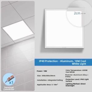 Philips | Bathroom Ceiling Light 300x600mm