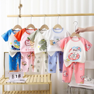 SETELAN BAJU LENGAN PENDEK & CELANA PANJANG IMPORT UNTUK ANAK-ANAK