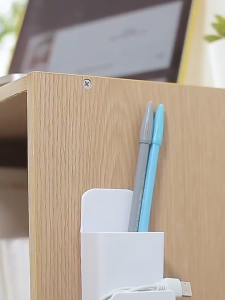 Tempat Penyimpanan Remote HP Tempel Dinding Kotak Organizer Multifungsi Untuk Remote TV AC Kipas Angin Pakai Double Tape Tidak Perlu Lubang