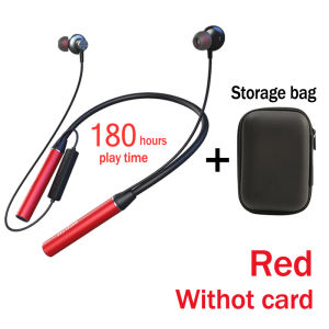 STTKGZD | Wireless Headphones Neckband Bluetooth Earphone 180 Hours Long Battery With Microphone High Quality Headset For Sport