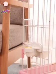 Botol Dispenser Kandang Minum Hewan Anjing Kucing Peliharaan Water Bowl Drinking