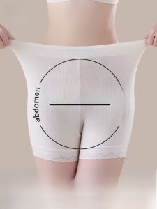 miiow | High Waist Antibacterial Womens Safety Pants Seamless Underwear Cat Person Comfortable Breathable Underpants Flat Footwear