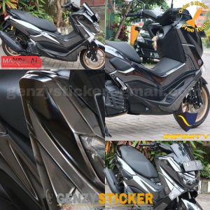 stiker hitam krom skotlet black chrome sticker hitam krum scotlite mirror glossy