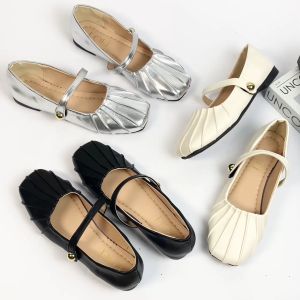 0030 Flat Shoes Wanita Fashion Import Balerina Slip On Bisa COD (With Box)