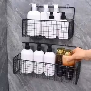 Rack Bathroom Rak Dinding Gantung Dapur Rak Kamar Mandi Alumunium