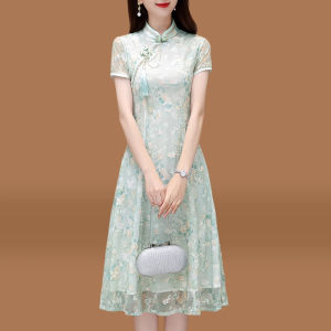MAIMEI | Sasha Style New Chinese Style Cheongsam Dress
