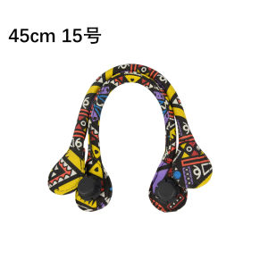 New 2025 Fashion Canvas Print O Bag round Handle Long And Short Version Long Carry Handle Bag Accessories TANQU Brand