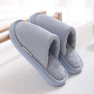 Dép Bông Chống Mùi Mùa Đông 2025 Mới Trong Nhà Chống Trượt Đế Dày Ấm Áp Có Gót Cho Nam Và Nữ Dép Bông Đế EVA