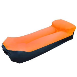other | Portable Inflatable Bed Outdoor Camping Lounge Chair Inflatable Sofa Sofa for Picnic Double Air Cushioned Seat