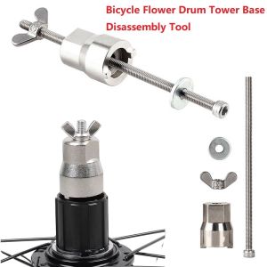 Universal Mountain Road Bicycle Freehub Remover Installer Tower Base Slotted Socket Wrench Bicycle Hub Remove Repair Tool
