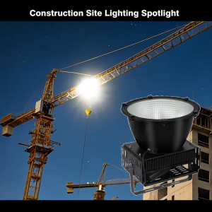 300W/500W Tower crane light AC110-277V IP65 Waterptoof 130LM/W high brightness LED tower crane light with adjustable bracket