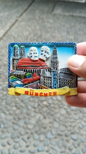 Fridge Tempelan Magnet Kulkas Souvenir Negara Germany German Jerman Muenchen Munchen 173