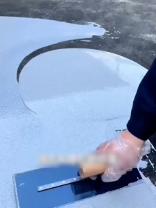 Micro grinding stone floor paint 1KG Seamless Micro Terrazzo Epoxy Floor Paint Modern Aesthetic Waterproof Anti Slip Durable Flooring Solution For Residential Commercial Indoor Outdoor Use 微磨石地坪漆