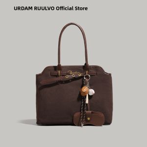 URCDN RDALVO | Vintage Tote Bag Female Student Versatile Commuter
