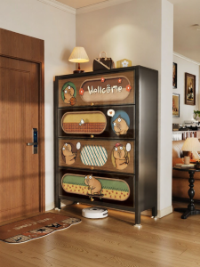 MEISD | Vintage Style Multilayer Large Capacity Shoe Cabinet
