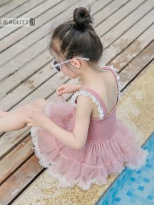jeagutt | Princess Style Childrens One-Piece Swimsuit