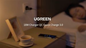 UGREEN QC 3.0 USB 18W Charger | Qualcomm Certified USB Wall Charger UK Plug | Original UGREEN Malaysia