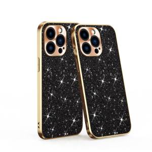 Plating Bumper Glitter Case for Oppo Find N2 Flip N2Flip Cases Metal Lens Protection Back Cover
