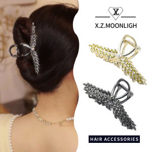 【 X.z.moonligh】คลิปกิ๊บติดผมเด็กระยิบหูข้าวสาลีสำหรับผู้หญิงกิ๊บติดผมโลหะแฟชั่นที่สวยงามสำหรับเครื่องประดับผมสุดชิคของเด็กผู้หญิง