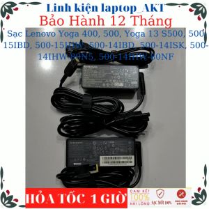 Sạc laptop Lenovo Yoga 400 500 Yoga 13 S500 500-15IBD 500-15IHW 500-14IBD 500-14ISK 500-14IHW-80N5 500-14IHW-80NF- Sạc 20V-2.25A/3.25A-45W/65W chân vuông USB