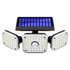 High Efficiency Solar Flood Light 112 LEDs Outdoor Motion Sensor Light for Garden Yard Porch 6000K Cool White