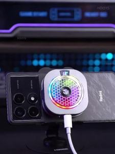 MOVSK | Silent Magnetic Clip-on Radiator for Gaming and Live Streaming Phone and Tablet Cooler