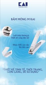 Bấm Móng Tay Kai HC3601 ( 01038 - Size M )