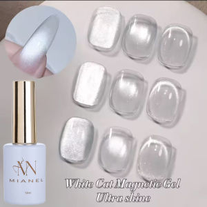 12ML/PCS Autumn And Winter Hot-selling Porcelain White Streamer White Cats Eye Gel Nail Polish Christmas Nails Nail Art Salon