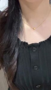 Perhiasan Kalung Love Titanium Kalung Wanita Anti LUNTUR Anti Karat