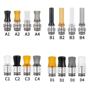 1PC 510 Stainless Steel Plastic PEI POM Combination Drip Tip