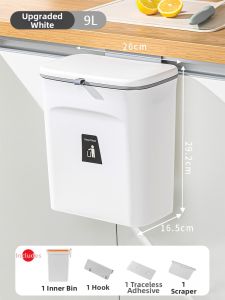Wall Mounted High-end Trash Can For Wet Garbage