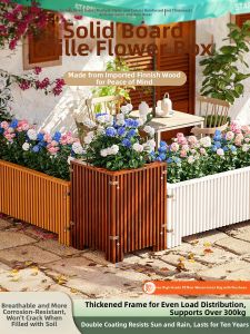 XiMei WoodWork | Waterproof Wooden Outdoor Planting Box