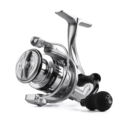 LINNHUE Spinning Fishing Reel 1000-7000 Metal Ball Grip 10kg 5.2:1 Gear Ratio Deep Metal Spool Reel Carp Fishing Accessory